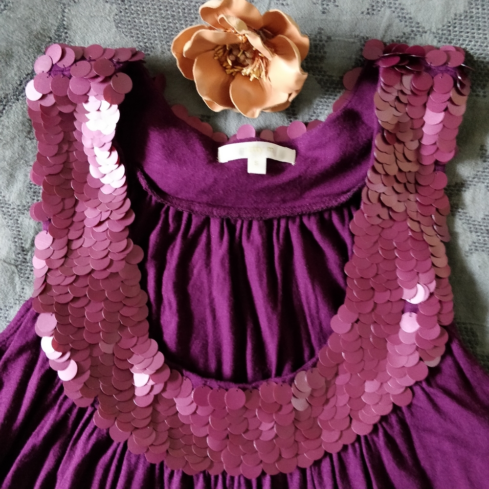 Sequin Tunic Top - image 5